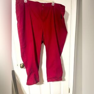 Catherine’s- Cranberry colored Jeans 30/32